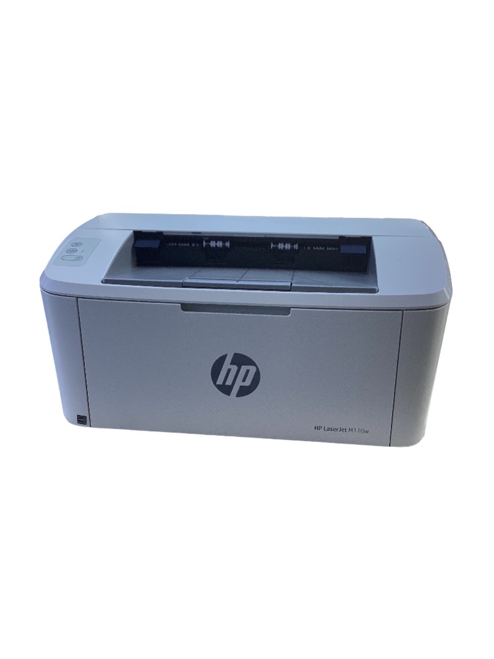 HP White and Gray Compact Monochrome Laser Printer